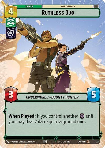 Ruthless Duo (Hyperspace) (A Lawless Time)(LAW-401/901)(C)