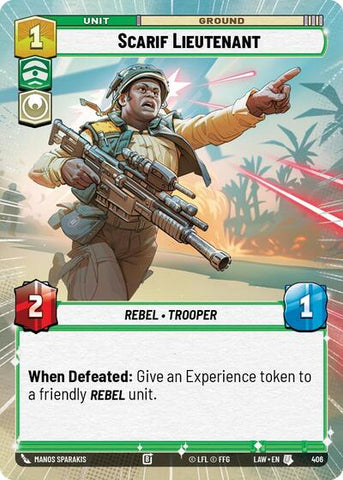 Scarif Lieutenant (Hyperspace) (A Lawless Time)(LAW-406/901)(U)