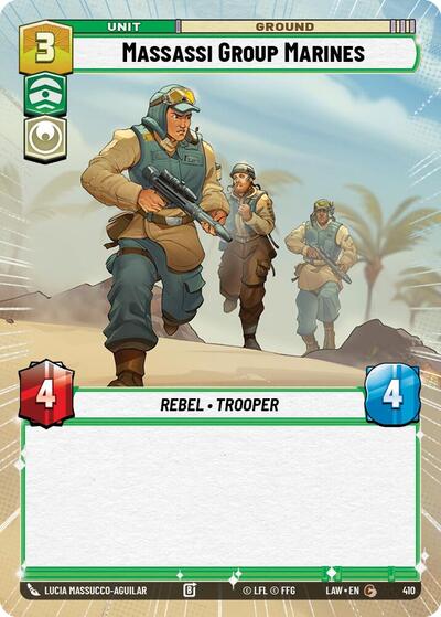 Massassi Group Marines (Hyperspace) (A Lawless Time)(LAW-410/901)(C)