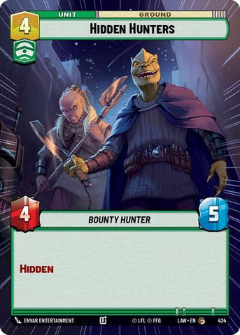 Hidden Hunters (Hyperspace) (A Lawless Time)(LAW-424/901)(C)