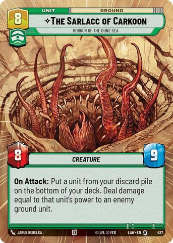 The Sarlacc of Carkoon, Horror of the Dune Sea (Hyperspace) (A Lawless Time)(LAW-427/901)(S)