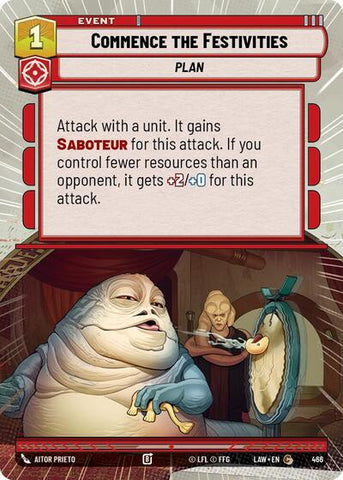 Commence the Festivities (Hyperspace) (A Lawless Time)(LAW-466/901)(C)