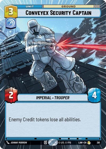 Conveyex Security Captain (Hyperspace) (A Lawless Time)(LAW-381/901)(R)