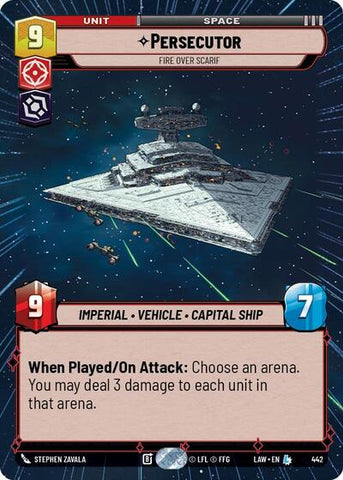 Persecutor, Fire Over Scarif (Hyperspace) (A Lawless Time)(LAW-442/901)(L)
