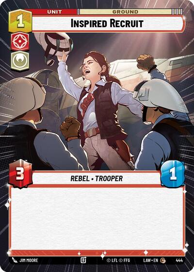 Inspired Recruit (Hyperspace) (A Lawless Time)(LAW-444/901)(C)