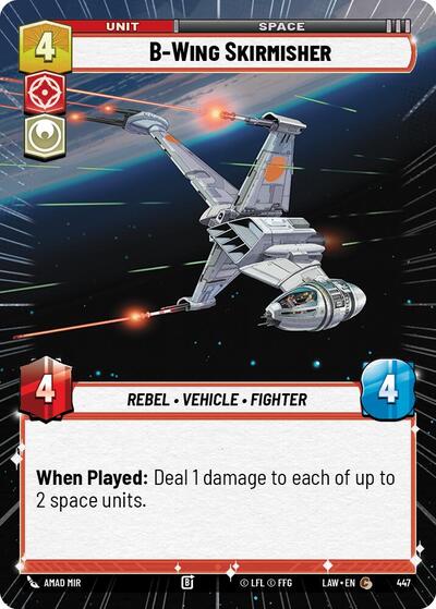 B-Wing Skirmisher (Hyperspace) (A Lawless Time)(LAW-447/901)(C)