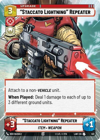 "Staccato Lightning" Repeater (Hyperspace) (A Lawless Time)(LAW-451/901)(U)