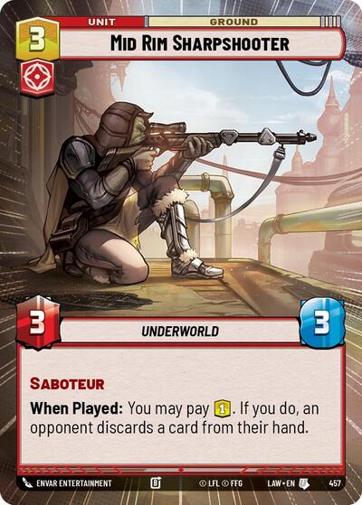 Mid Rim Sharpshooter (Hyperspace) (A Lawless Time)(LAW-457/901)(U)