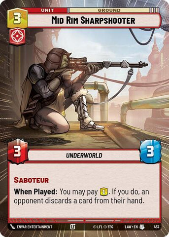 Mid Rim Sharpshooter (Hyperspace) (A Lawless Time)(LAW-457/901)(U)