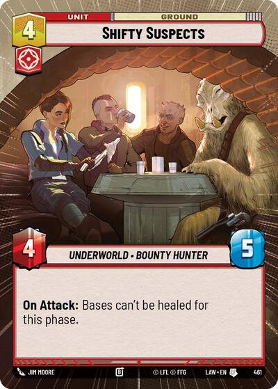 Shifty Suspects (Hyperspace) (A Lawless Time)(LAW-461/901)(U)