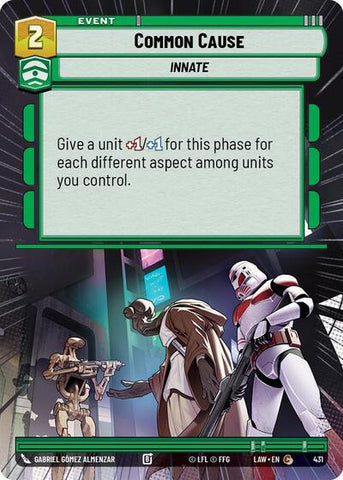 Common Cause (Hyperspace) (A Lawless Time)(LAW-431/901)(C)