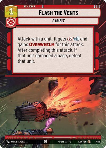 Flash the Vents (Hyperspace) (A Lawless Time)(LAW-469/901)(C)