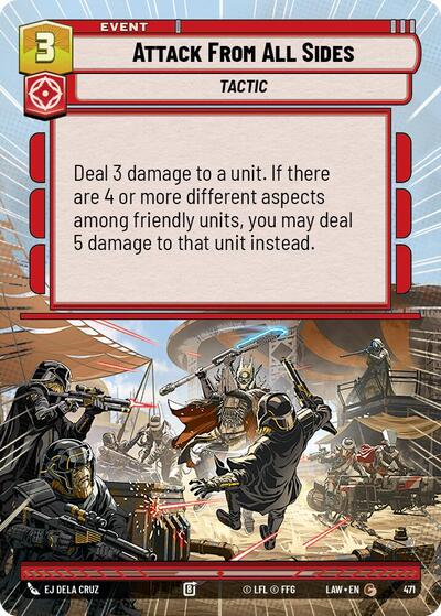 Attack From All Sides (Hyperspace) (A Lawless Time)(LAW-471/901)(C)
