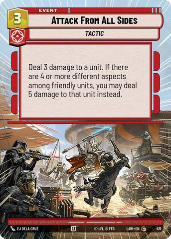 Attack From All Sides (Hyperspace) (A Lawless Time)(LAW-471/901)(C)