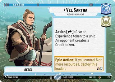 Vel Sartha, Aldhani Insurgent (Hyperspace) (A Lawless Time)(LAW-270/901)(C)