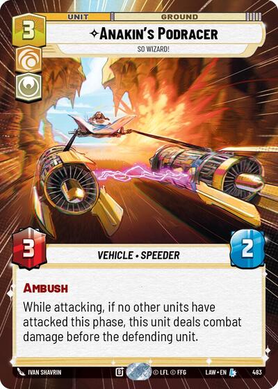 Anakin's Podracer, So Wizard! (Hyperspace) (A Lawless Time)(LAW-483/901)(L)