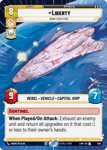 Liberty, Draw Their Fire! (Hyperspace) (A Lawless Time)(LAW-488/901)(L)