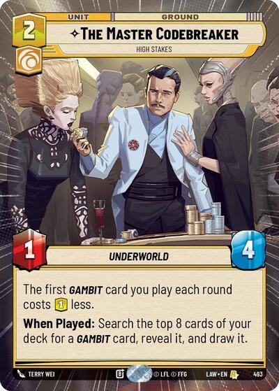 The Master Codebreaker, High Stakes (Hyperspace) (A Lawless Time)(LAW-493/901)(R)