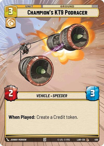 Champion's KT-9 Podracer (Hyperspace) (A Lawless Time)(LAW-496/901)(C)