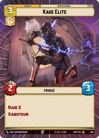 Kage Elite (Hyperspace) (A Lawless Time)(LAW-498/901)(C)