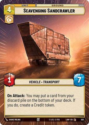 Scavenging Sandcrawler (Hyperspace) (A Lawless Time)(LAW-502/901)(C)