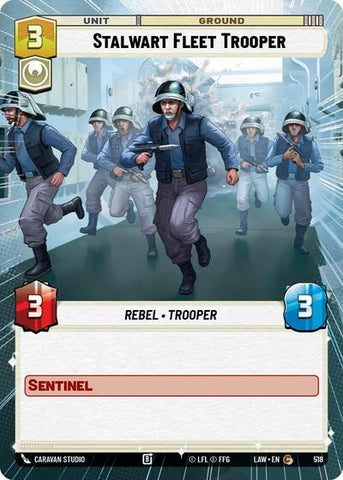 Stalwart Fleet Trooper (Hyperspace) (A Lawless Time)(LAW-518/901)(C)