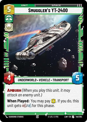 Smuggler's YT-2400 (A Lawless Time)(LAW-148/264)(U)