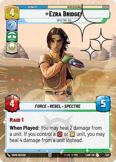 Ezra Bridger, Spectre Six (Hyperspace Foil) - Foil (A Lawless Time)(LAW-537/901)(U)