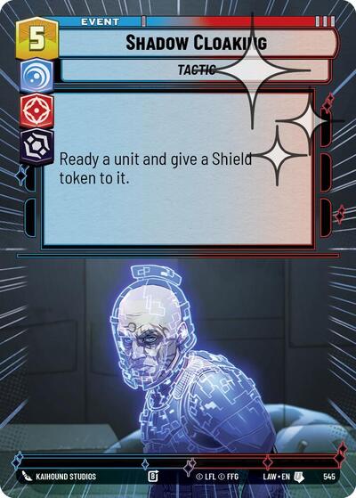 Shadow Cloaking (Hyperspace Foil) - Foil (A Lawless Time)(LAW-545/901)(U)
