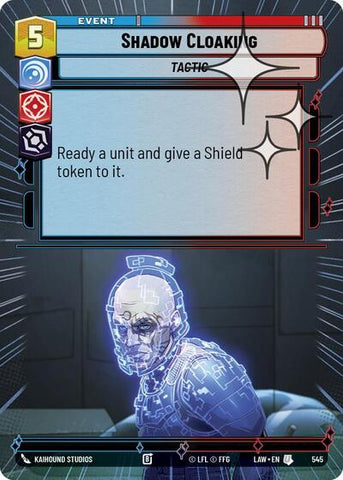 Shadow Cloaking (Hyperspace Foil) - Foil (A Lawless Time)(LAW-545/901)(U)