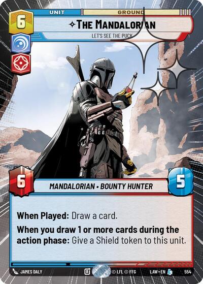 The Mandalorian, Let's See The Puck (Hyperspace Foil) - Foil (A Lawless Time)(LAW-554/901)(L)