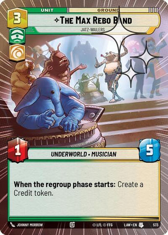 The Max Rebo Band, Jatz-Wailers (Hyperspace Foil) - Foil (A Lawless Time)(LAW-573/901)(U)