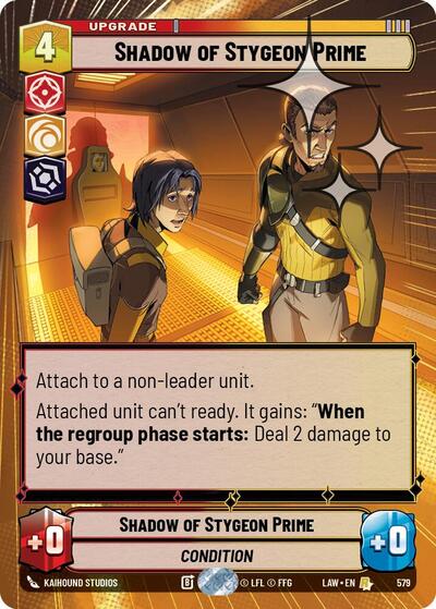 Shadow of Stygeon Prime (Hyperspace Foil) - Foil (A Lawless Time)(LAW-579/901)(R)
