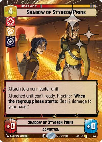 Shadow of Stygeon Prime (Hyperspace Foil) - Foil (A Lawless Time)(LAW-579/901)(R)