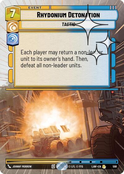 Rhydonium Detonation (Hyperspace Foil) - Foil (A Lawless Time)(LAW-598/901)(R)