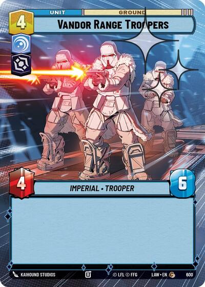 Vandor Range Troopers (Hyperspace Foil) - Foil (A Lawless Time)(LAW-600/901)(C)