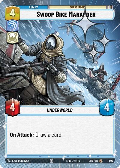 Swoop Bike Marauder (Hyperspace Foil) - Foil (A Lawless Time)(LAW-609/901)(C)