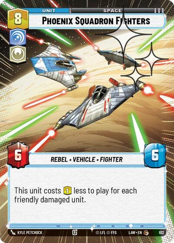 Phoenix Squadron Fighters (Hyperspace Foil) - Foil (A Lawless Time)(LAW-612/901)(C)