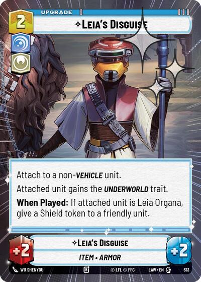 Leia's Disguise (Hyperspace Foil) - Foil (A Lawless Time)(LAW-613/901)(S)