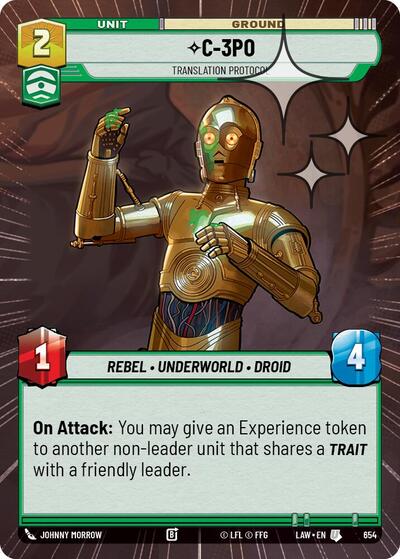 C-3PO, Translation Protocol (Hyperspace Foil) - Foil (A Lawless Time)(LAW-654/901)(U)
