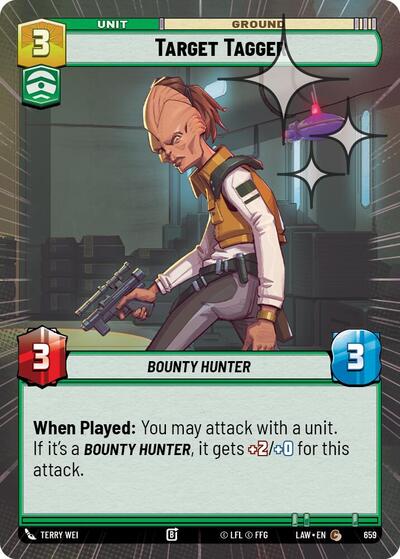 Target Tagger (Hyperspace Foil) - Foil (A Lawless Time)(LAW-659/901)(C)