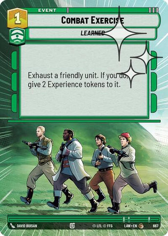 Combat Exercise (Hyperspace Foil) - Foil (A Lawless Time)(LAW-667/901)(C)
