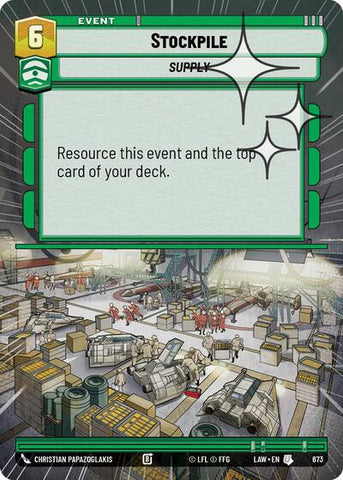 Stockpile (Hyperspace Foil) - Foil (A Lawless Time)(LAW-673/901)(U)