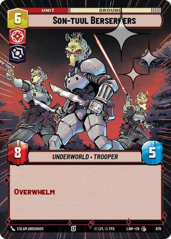 Son-tuul Berserkers (Hyperspace Foil) - Foil (A Lawless Time)(LAW-679/901)(C)