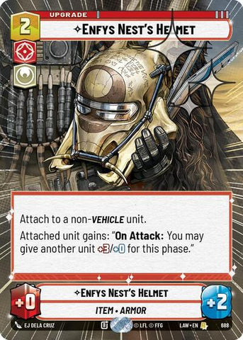 Enfys Nest's Helmet (Hyperspace Foil) - Foil (A Lawless Time)(LAW-688/901)(R)