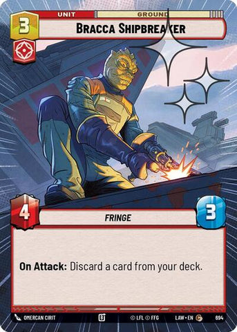 Bracca Shipbreaker (Hyperspace Foil) - Foil (A Lawless Time)(LAW-694/901)(C)