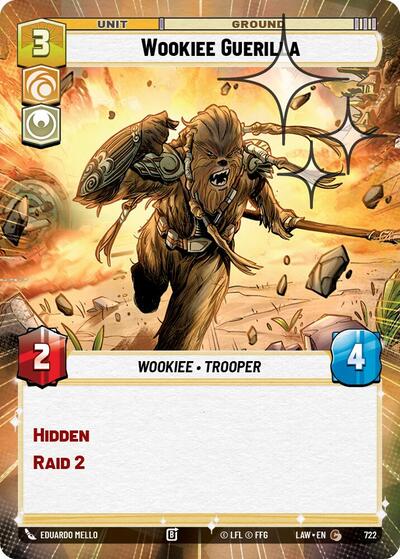 Wookiee Guerilla (Hyperspace Foil) - Foil (A Lawless Time)(LAW-722/901)(C)