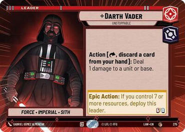 Darth Vader, Unstoppable (Hyperspace) (A Lawless Time)(LAW-275/901)(C)