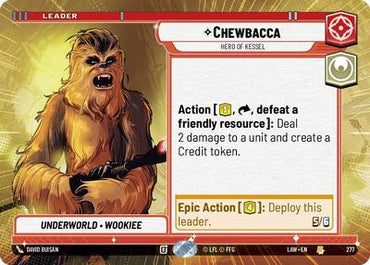 Chewbacca, Hero of Kessel (Hyperspace) (A Lawless Time)(LAW-277/901)(R)