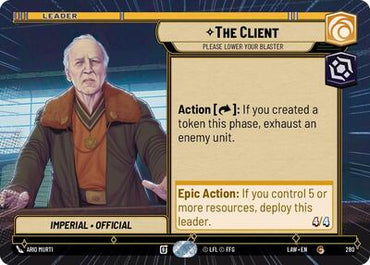 The Client, Please Lower Your Blaster (Hyperspace) (A Lawless Time)(LAW-280/901)(C)
